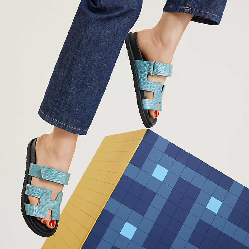 Chypre sandal - Blue | Hermès Canada